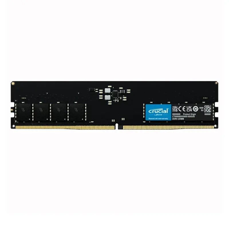 رم دسکتاپ DDR5 تک کاناله 4800 مگاهرتز CL40 کروشیال مدل CT8 ظرفیت 8 گیگابایت